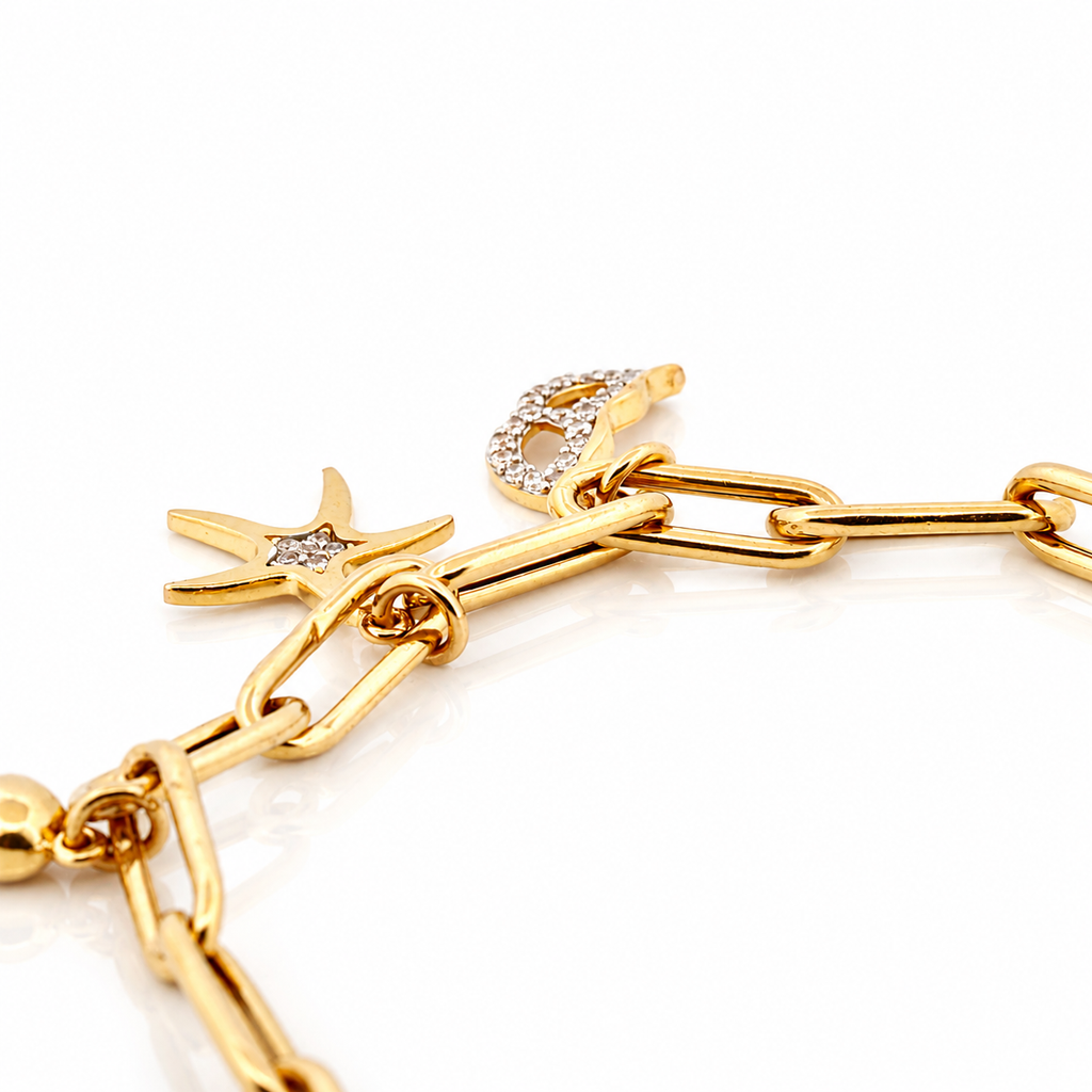 The Celestia Charm Bracelet