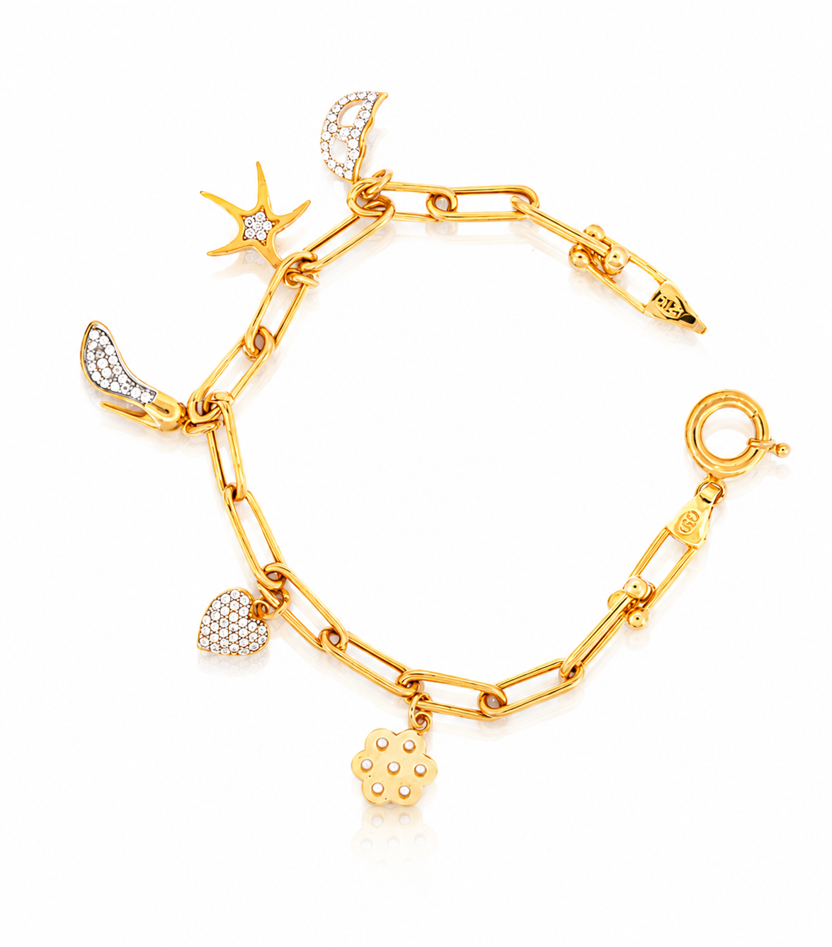 The Celestia Charm Bracelet