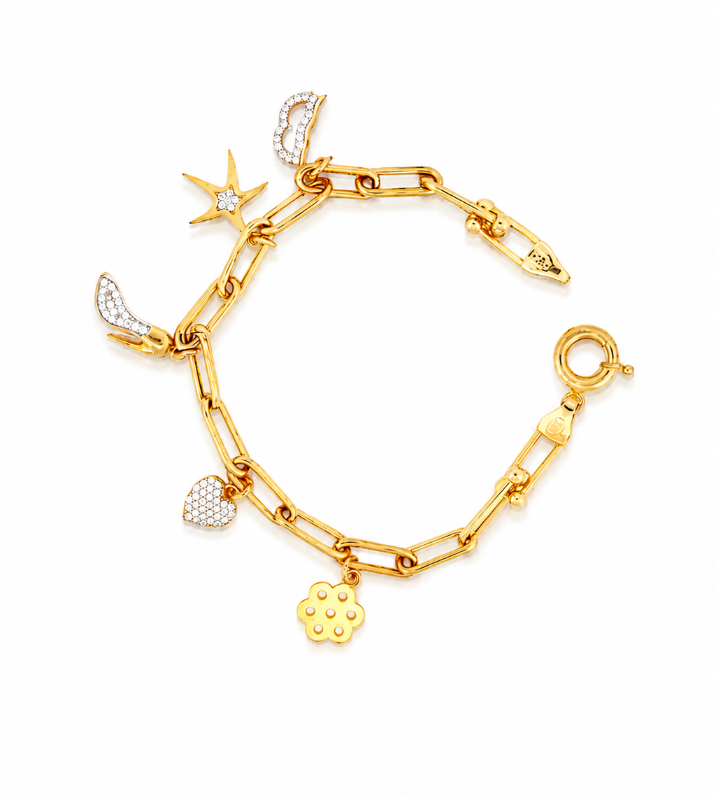 The Celestia Charm Bracelet