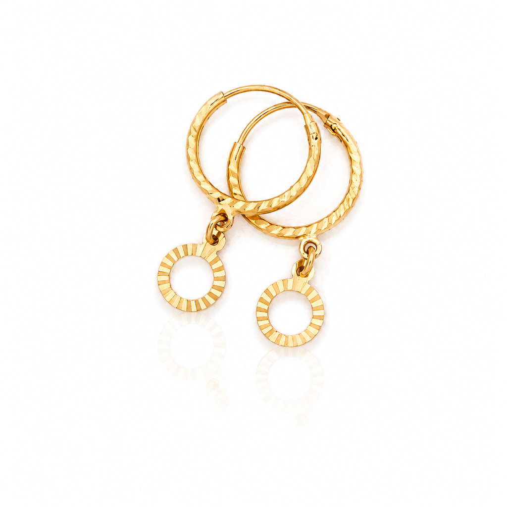 The Amal Dangle Hoops