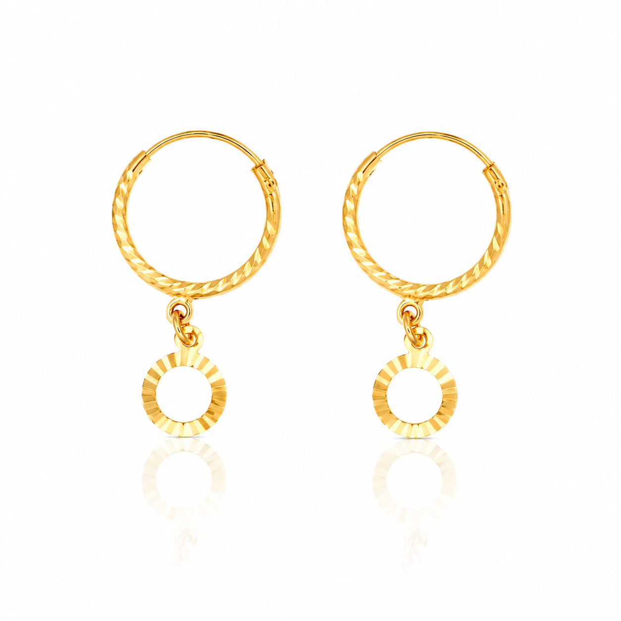 The Amal Dangle Hoops