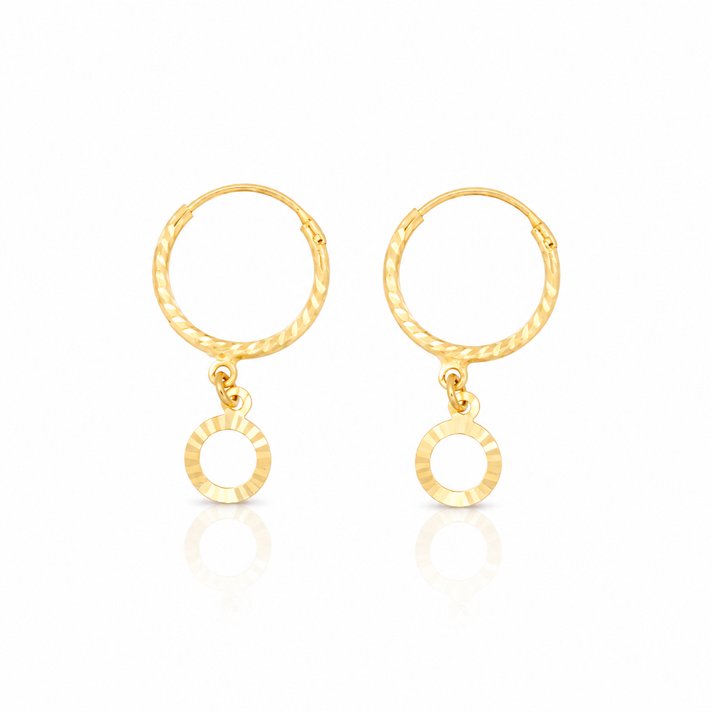 The Amal Dangle Hoops