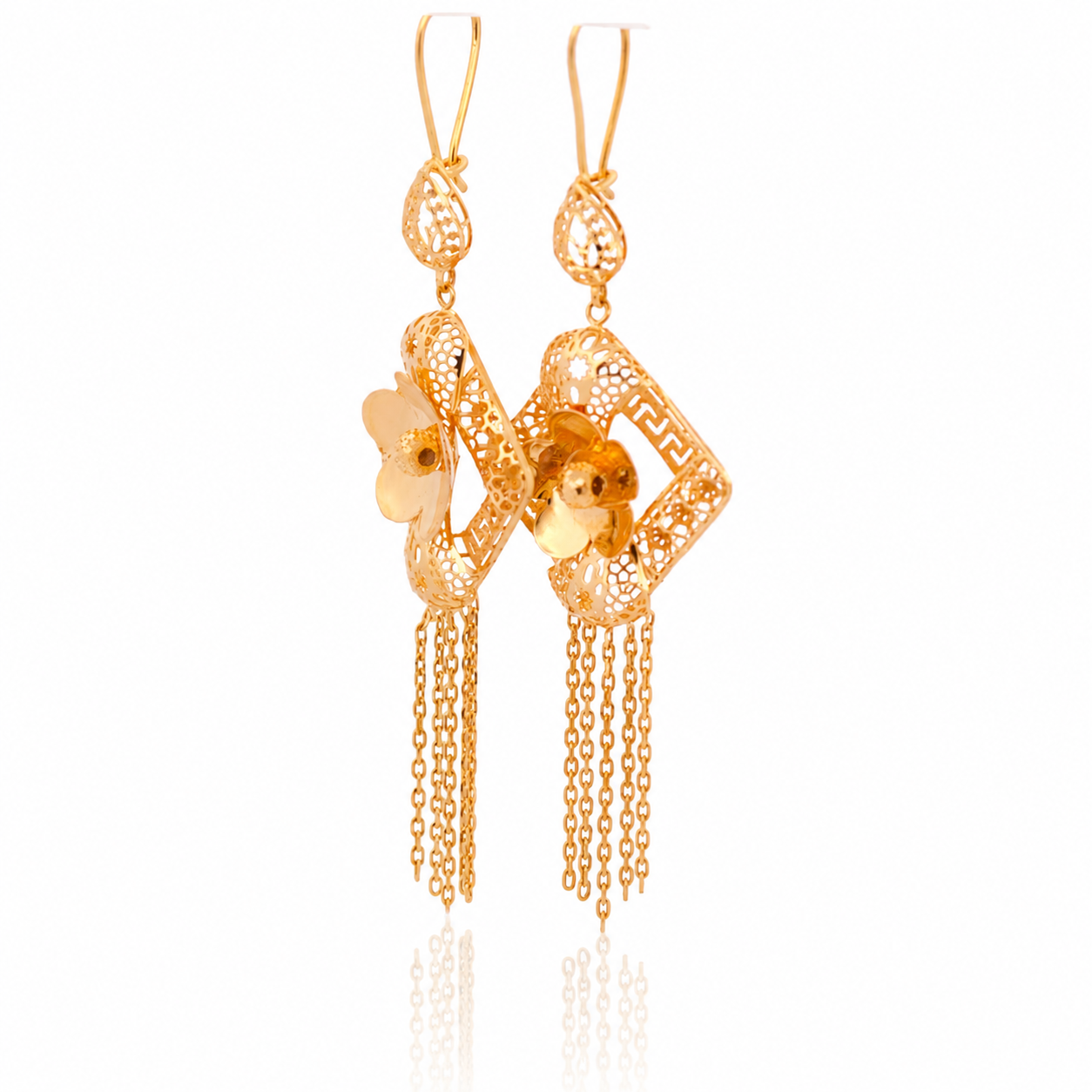The Zahra Cascade Earrings