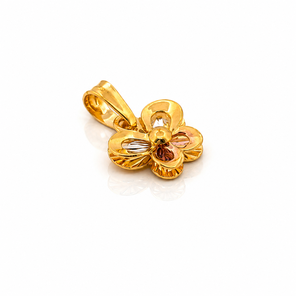 Tricolor Bloom Pendant