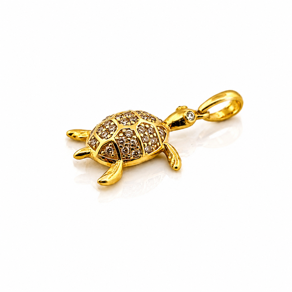 The Marina Turtle Pendant