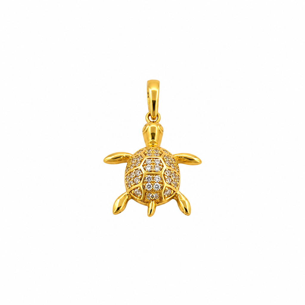 The Marina Turtle Pendant