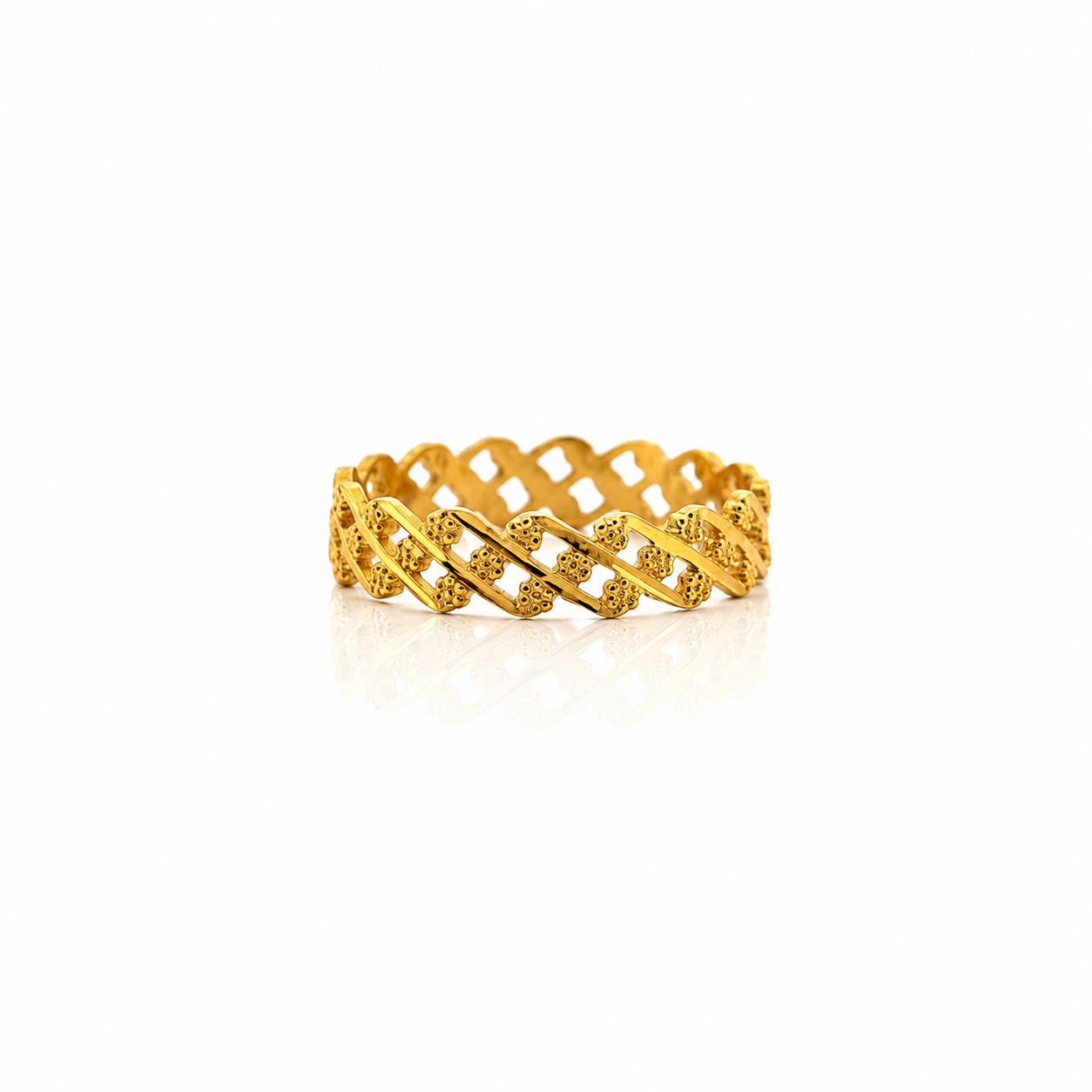 The Verona Weave Ring (Slim Edition)