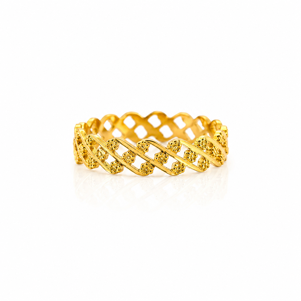 The Verona Weave Ring (Slim Edition)