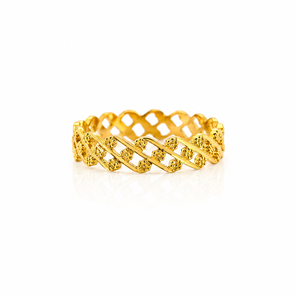 The Verona Weave Ring (Slim Edition)