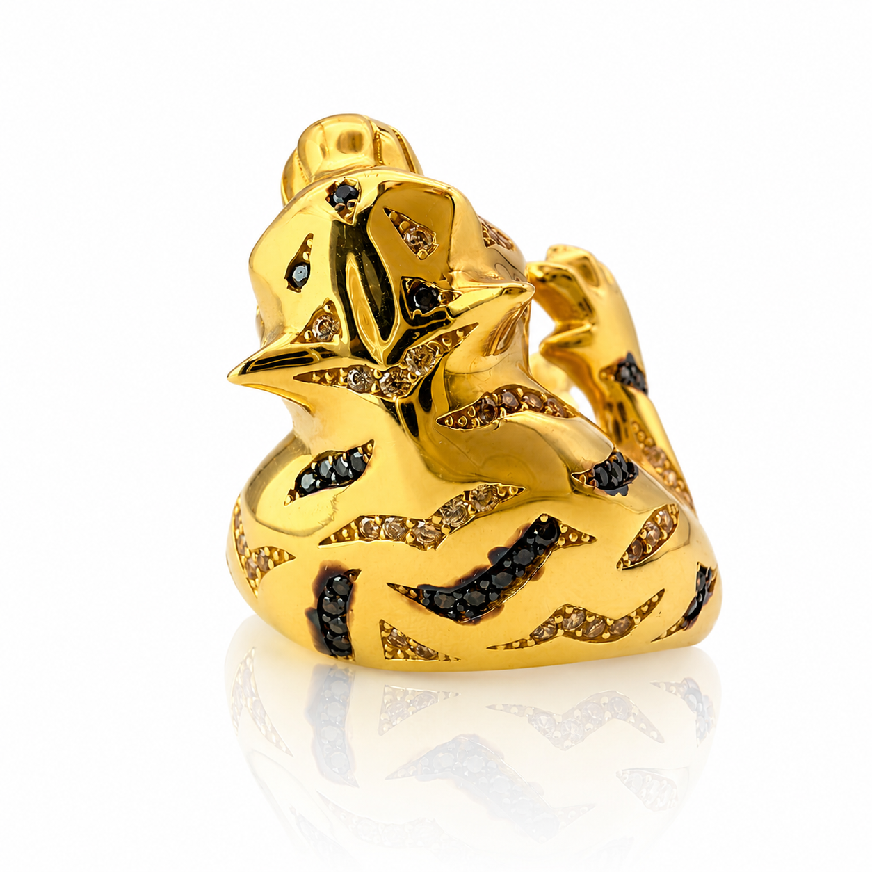 The Émeraude Panther Ring