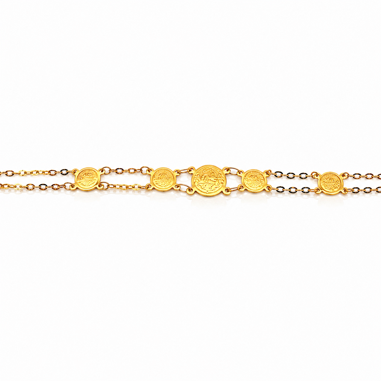 The Aureus Coin Bracelet