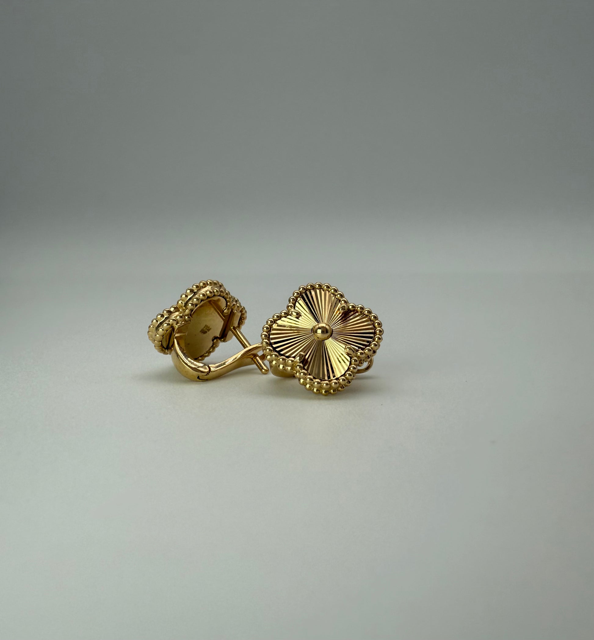 The Fleur Studs — French Clip