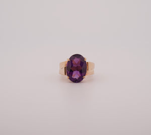 The Solenne Amethyst Ring