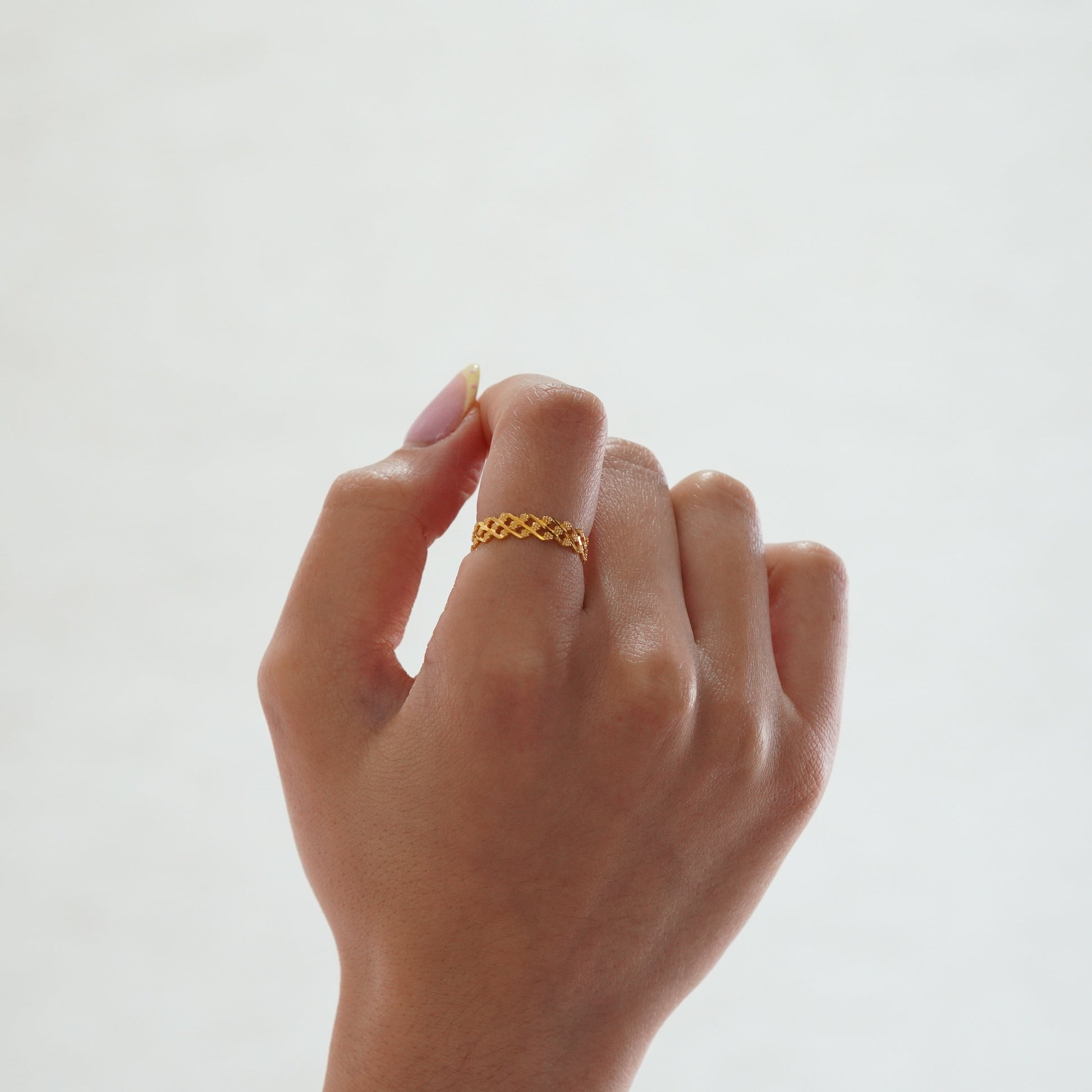 The Verona Weave Ring (Slim Edition)