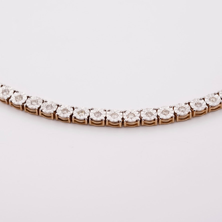 The Aurelia Diamond Line Bracelet