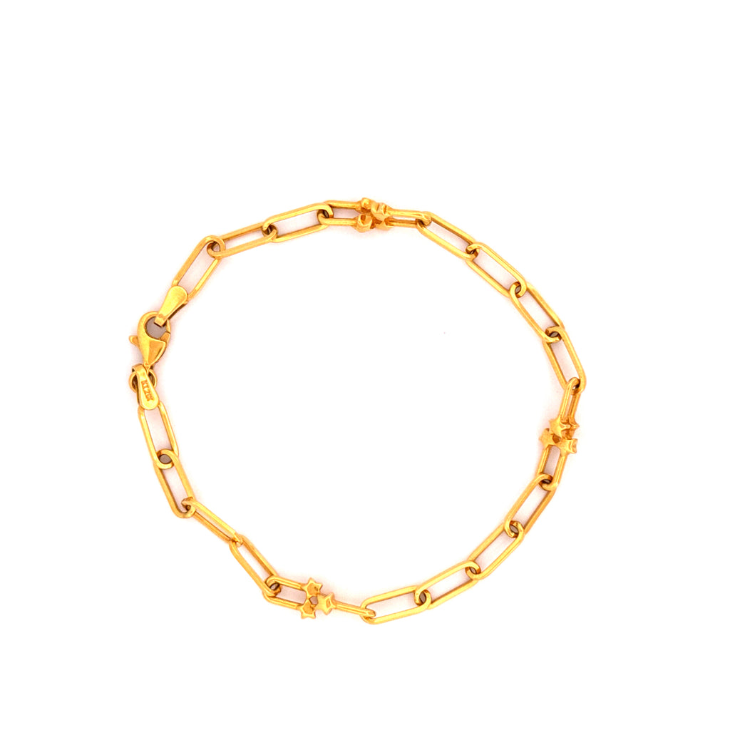 The Celeste Paperclip Bracelet