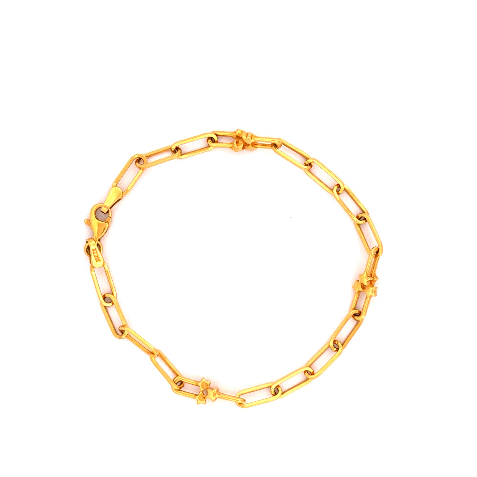 The Celeste Paperclip Bracelet