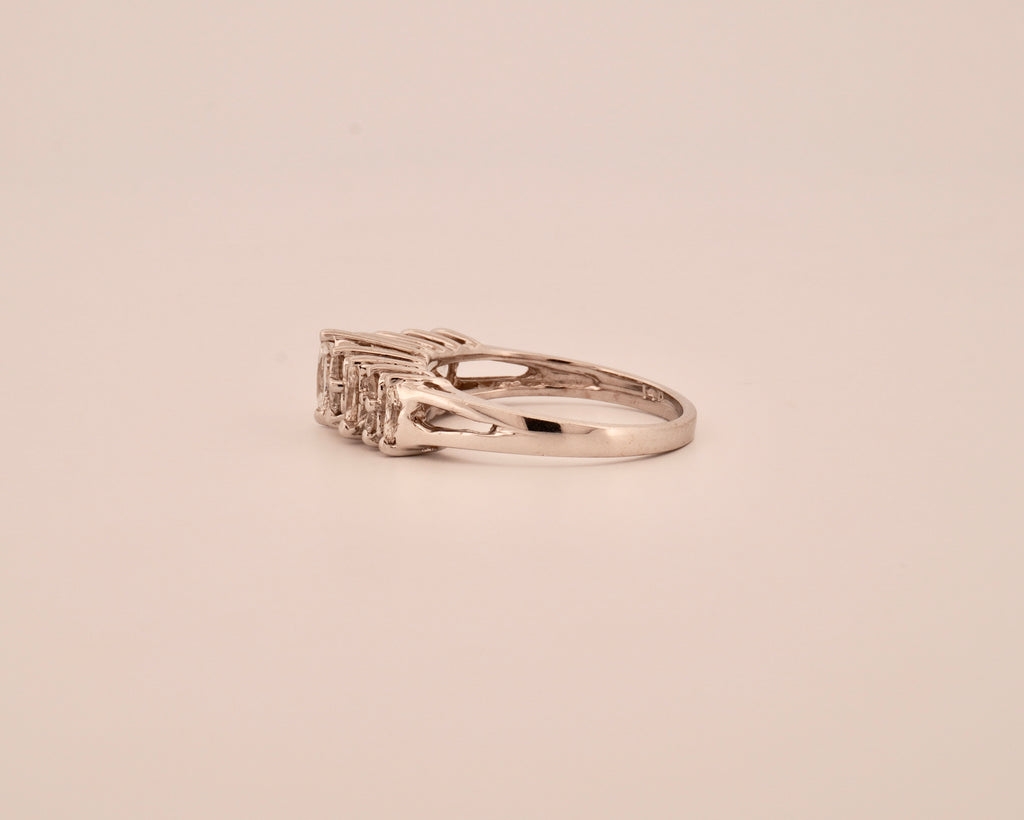 Marquise Diamond Band