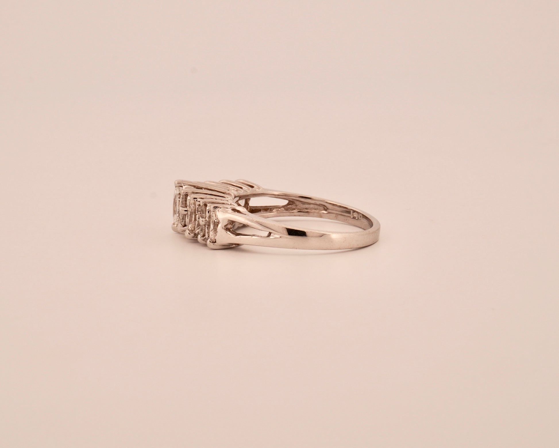 Marquise Diamond Band