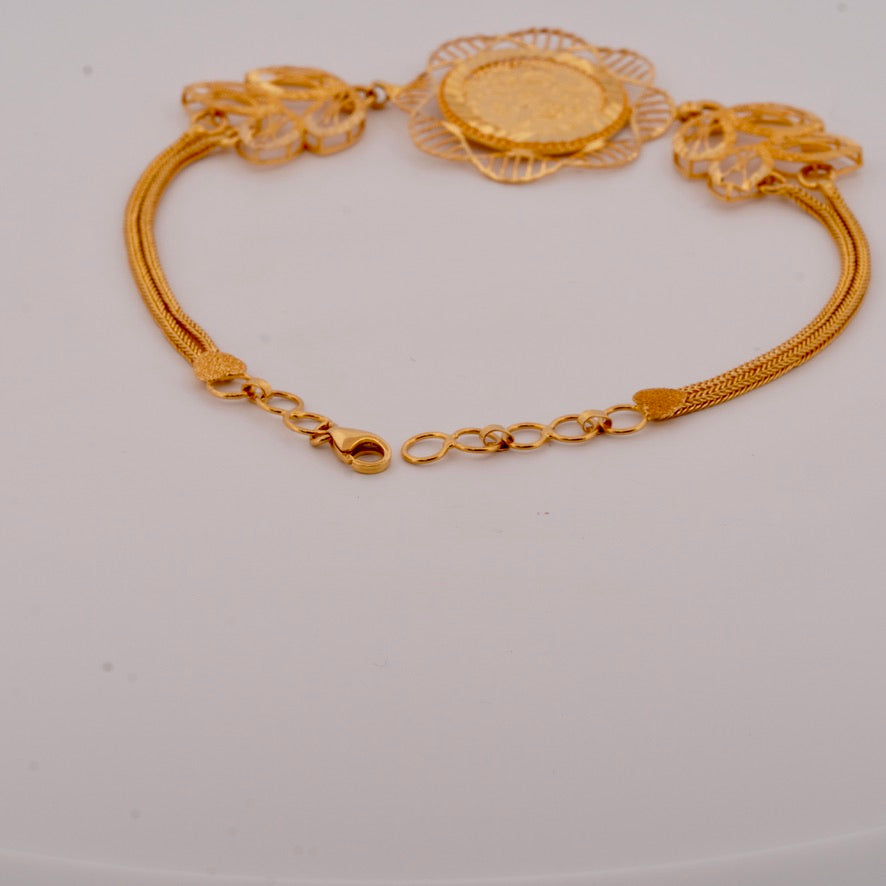 The Floral Chain Bracelet