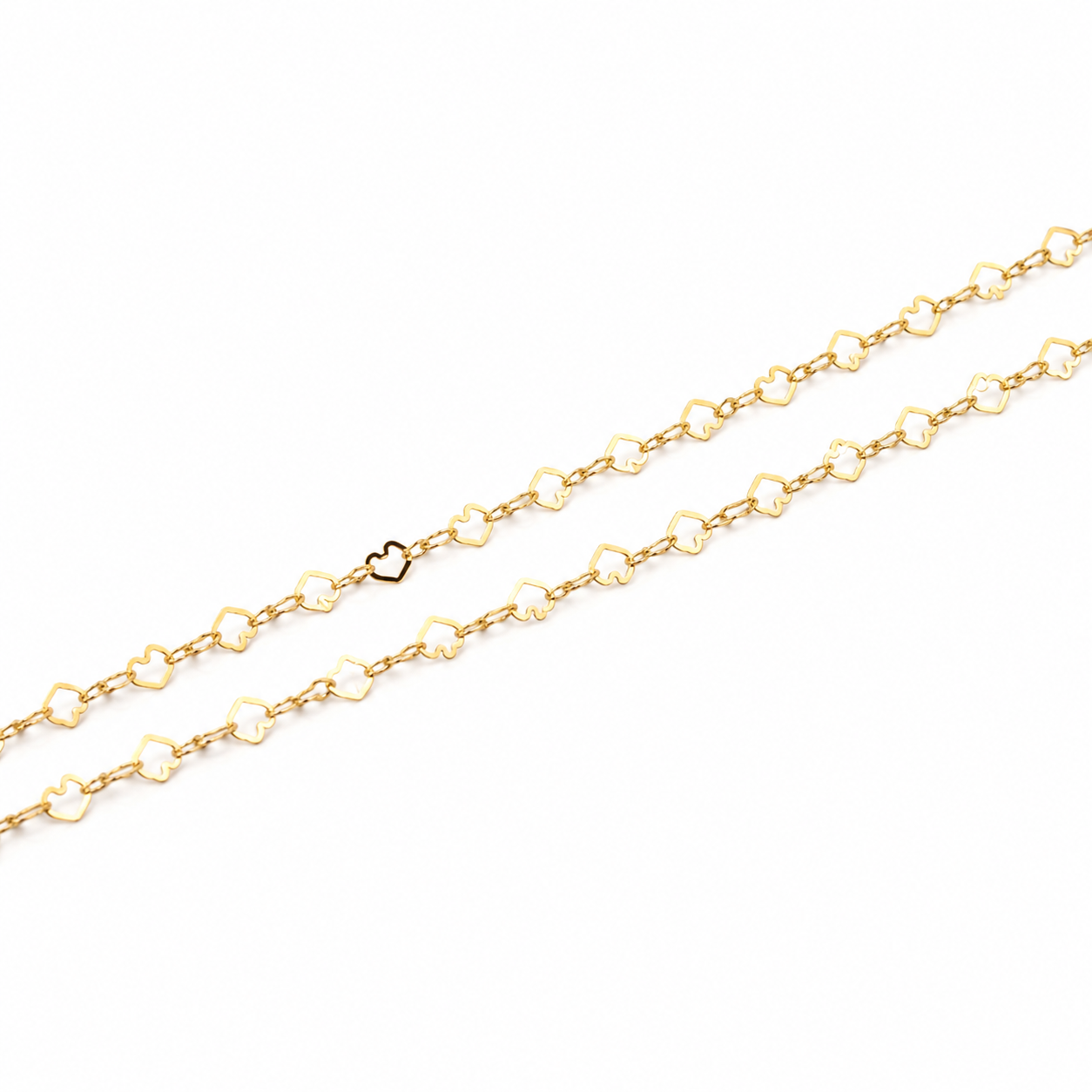 The Heart Link Chain