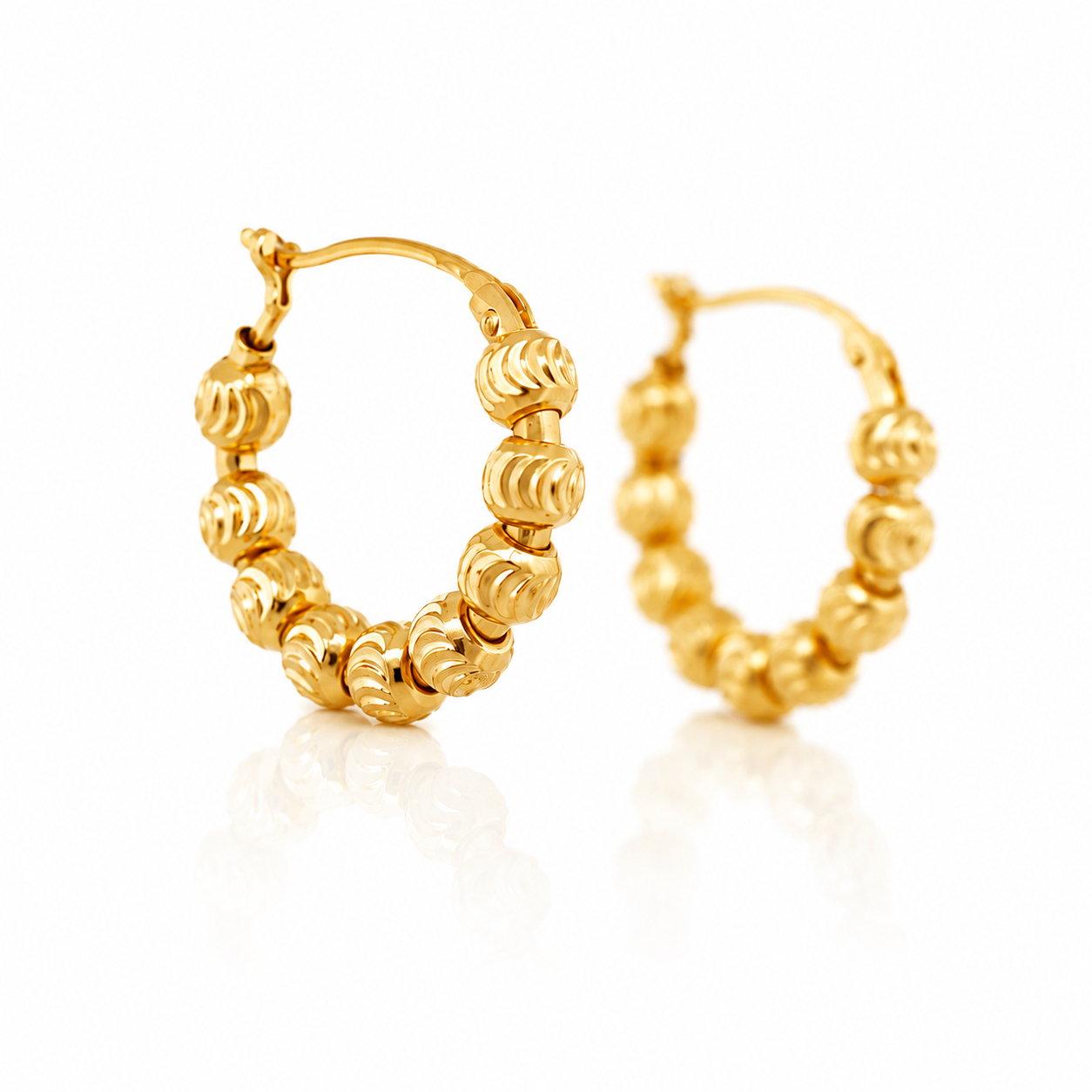 The Beaded Earrings