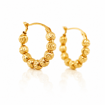The Beaded Earrings