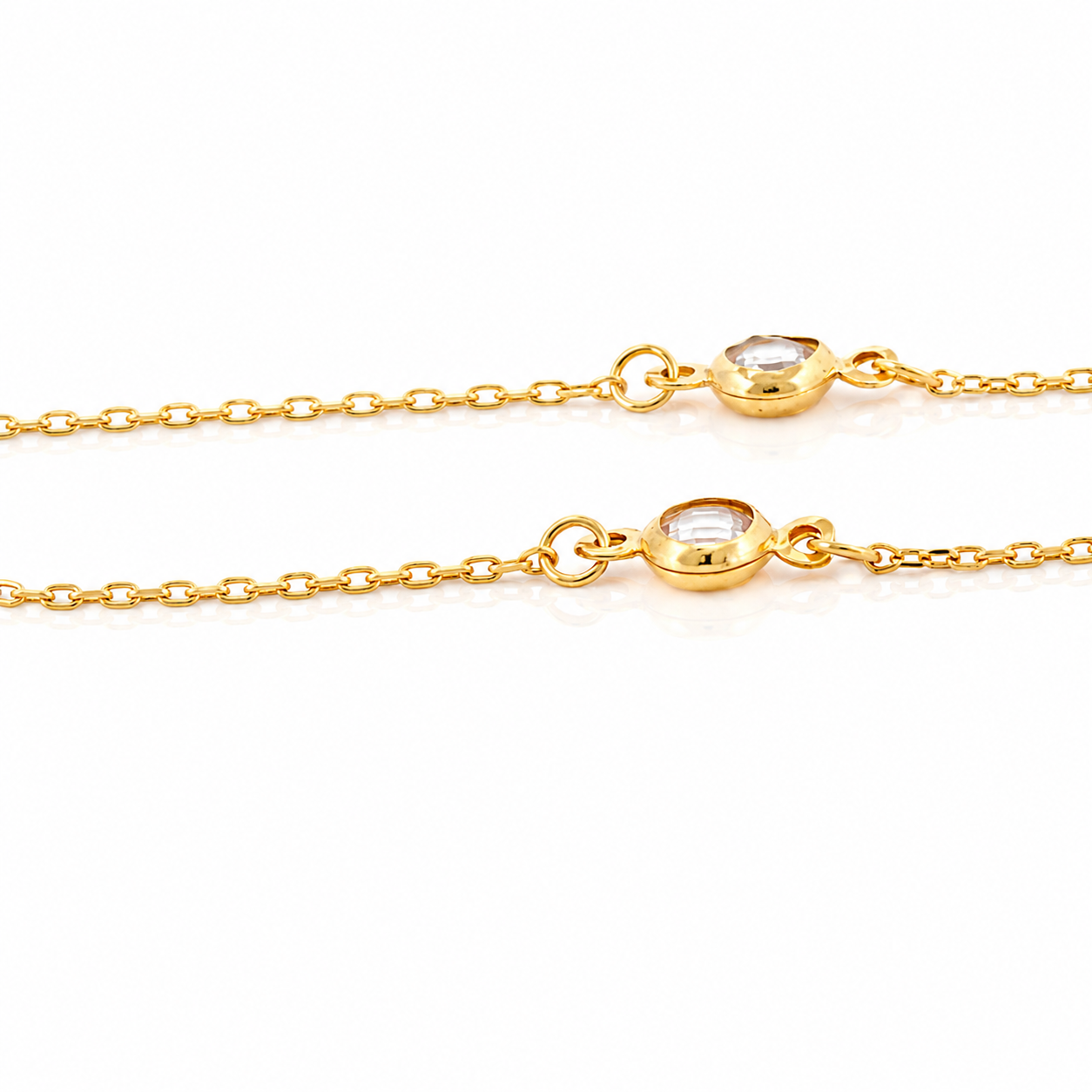 The Crystal Hand Chain