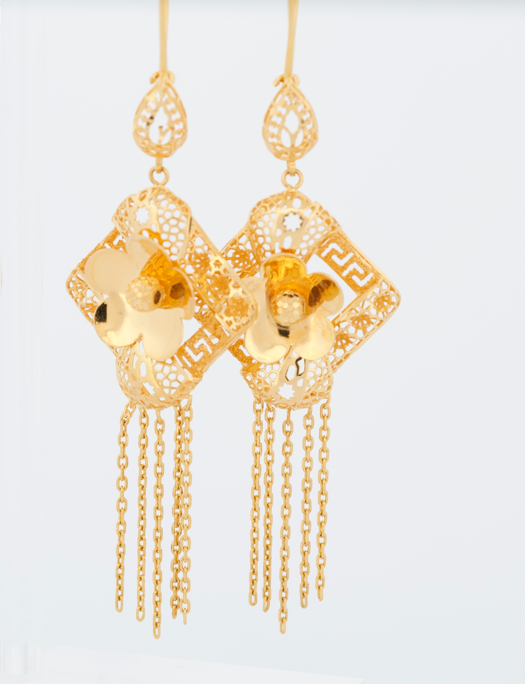 The Zahra Cascade Earrings