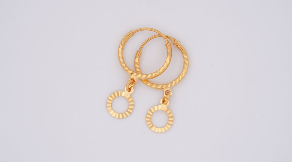 The Amal Dangle Hoops