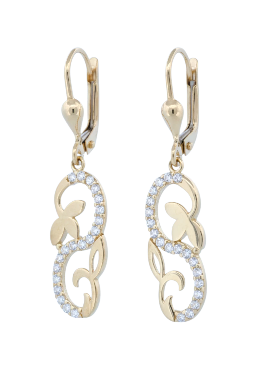 Floral Drop Earrings