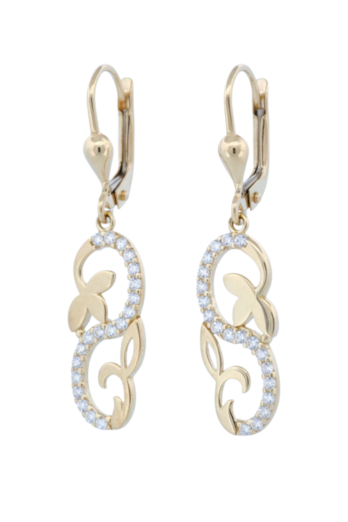 Floral Drop Earrings