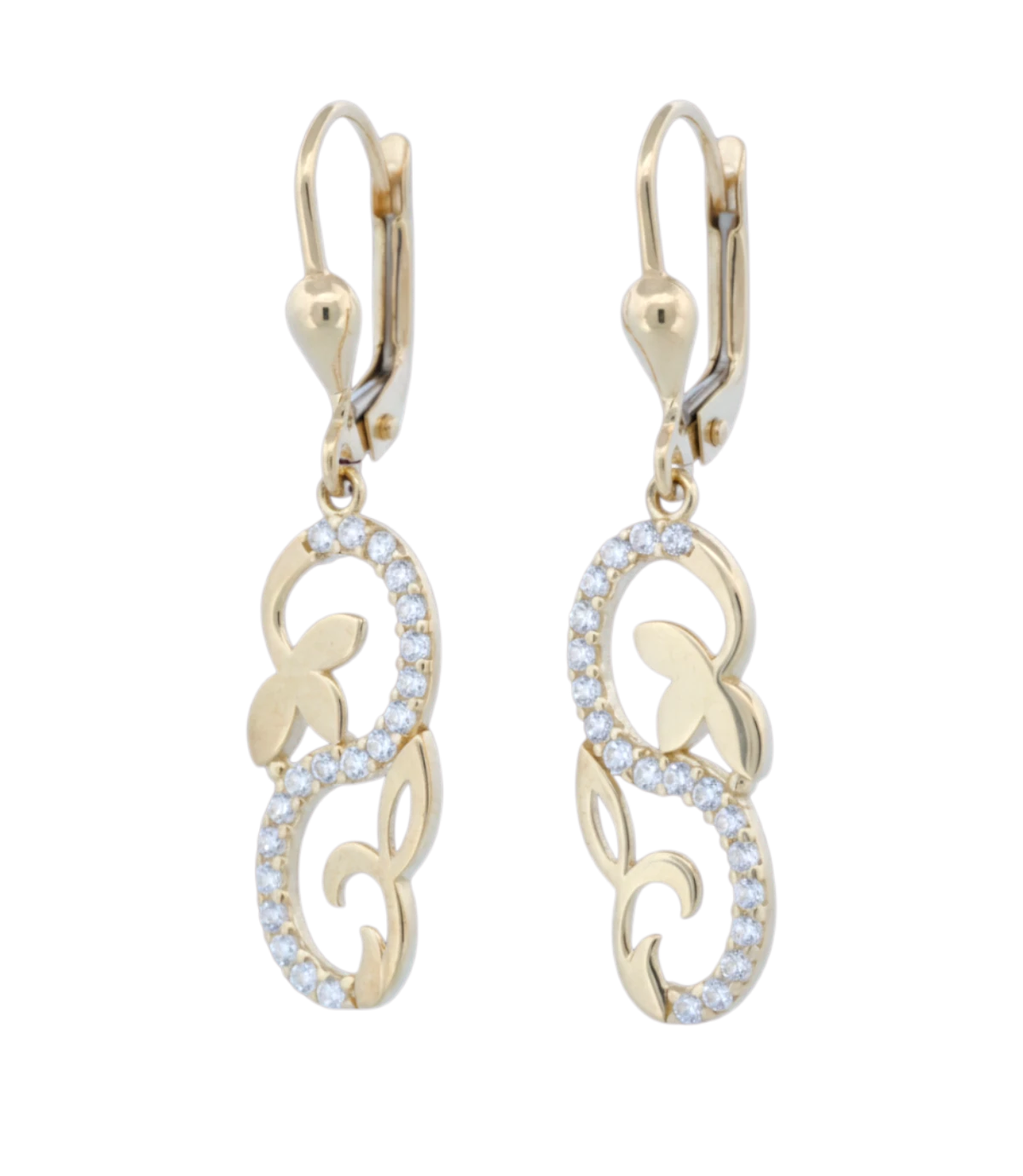 Floral Drop Earrings