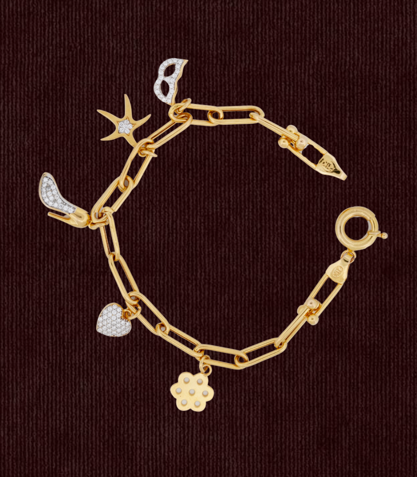 The Celestia Charm Bracelet
