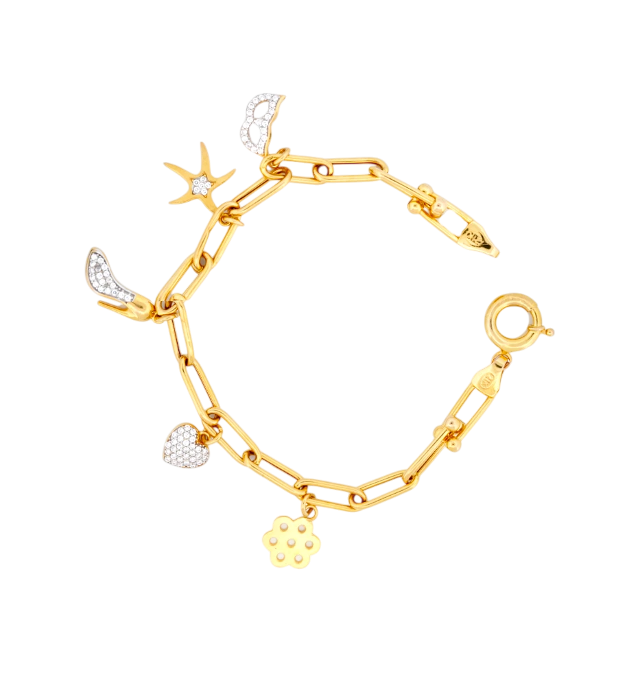 The Celestia Charm Bracelet