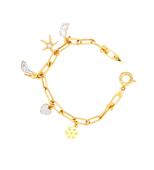 The Celestia Charm Bracelet