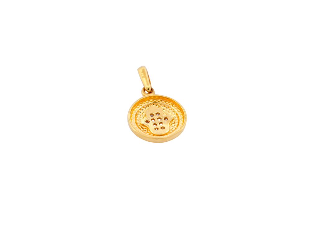 The Guardian Hamsa Pendant