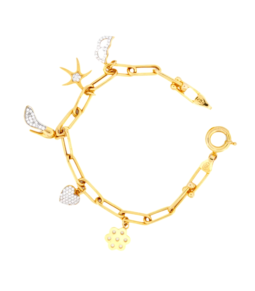 The Celestia Charm Bracelet