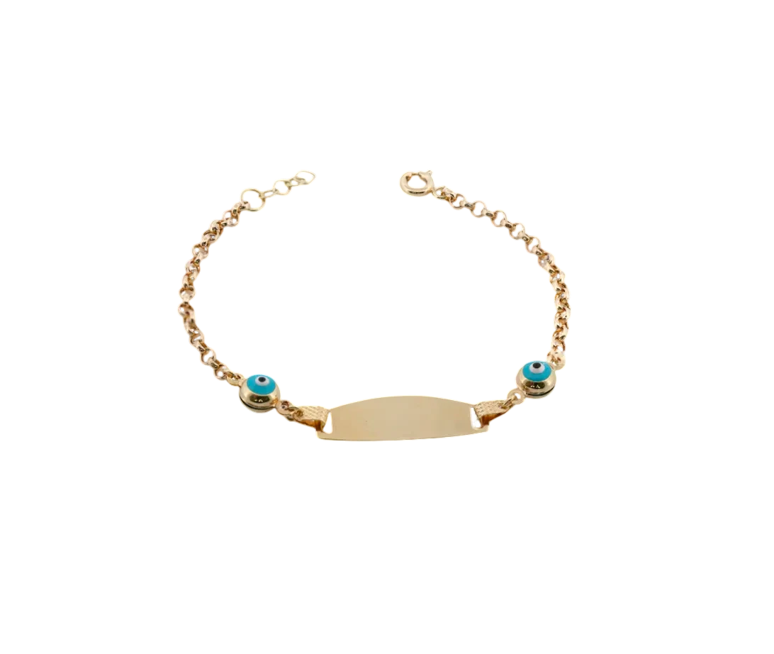 The Guardian Nameplate Bracelet