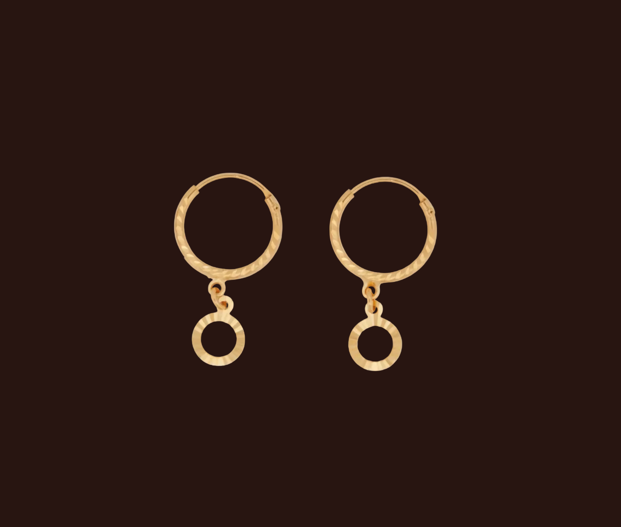 The Amal Dangle Hoops
