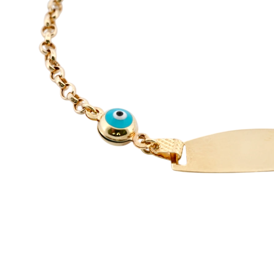 The Guardian Nameplate Bracelet