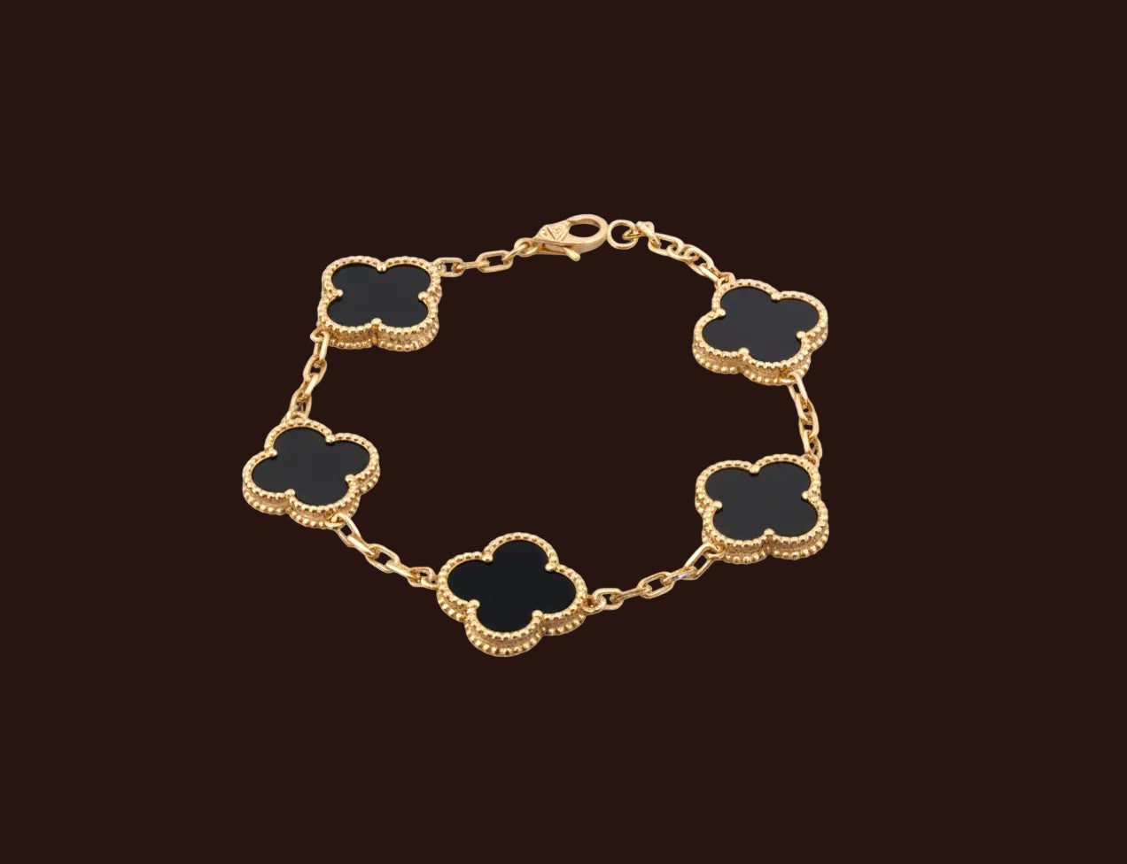 The Noire Alhambra Bracelet