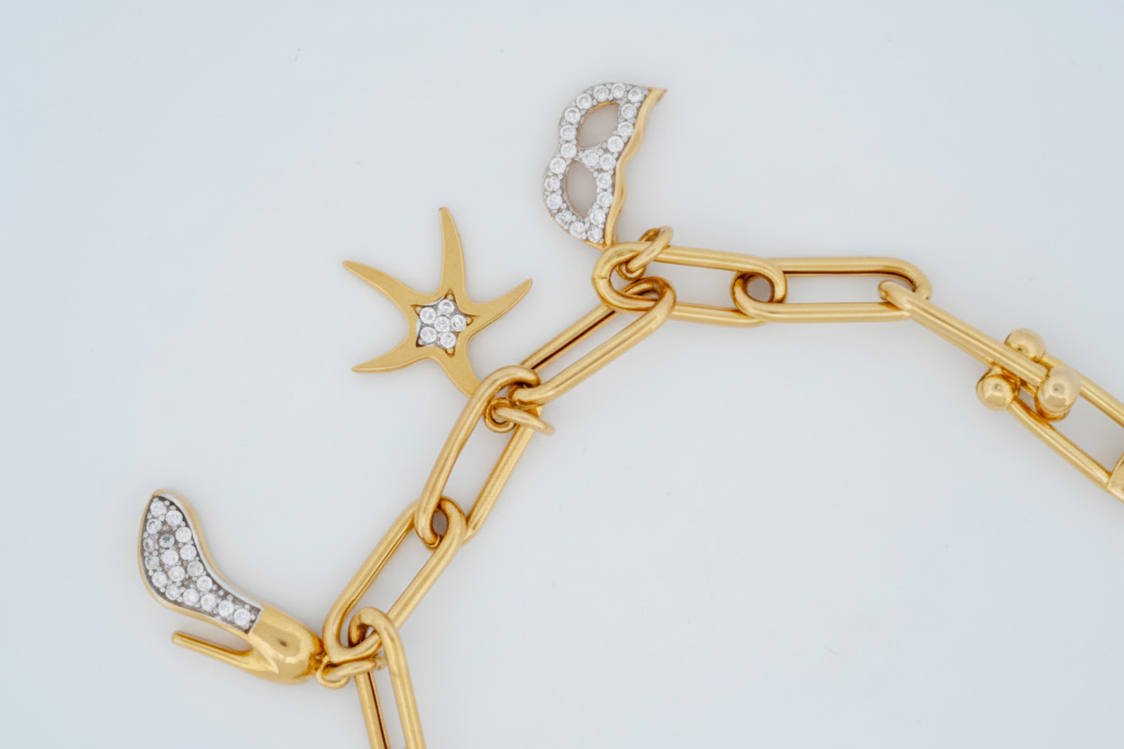 The Celestia Charm Bracelet