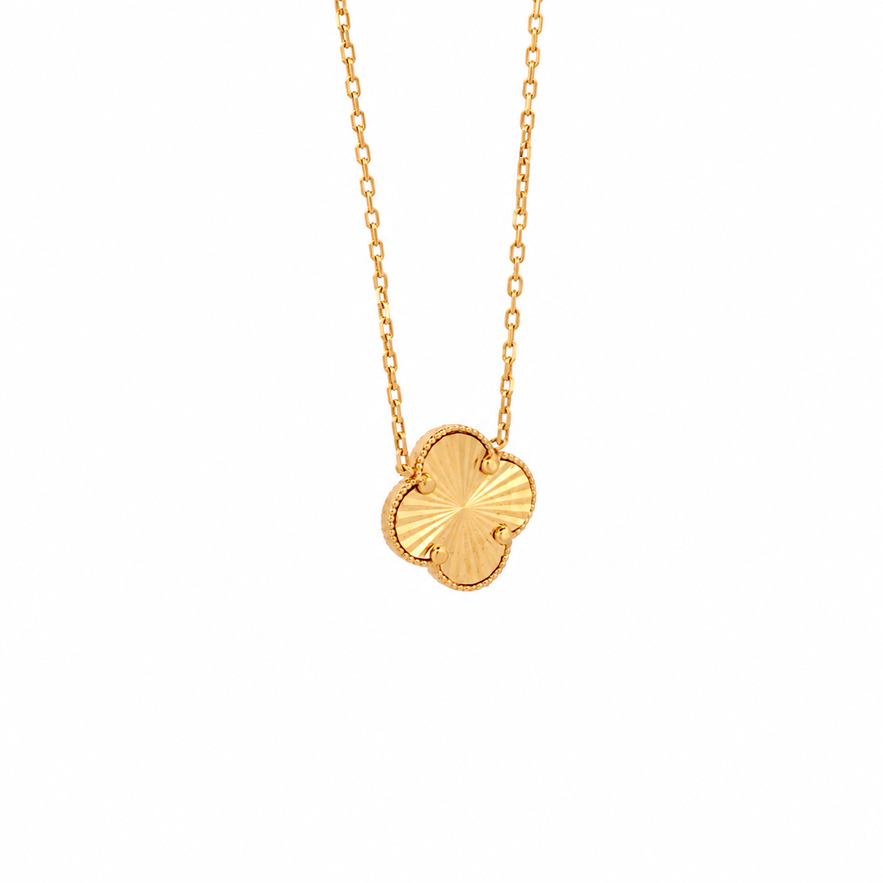 The Lucent Clover Necklace