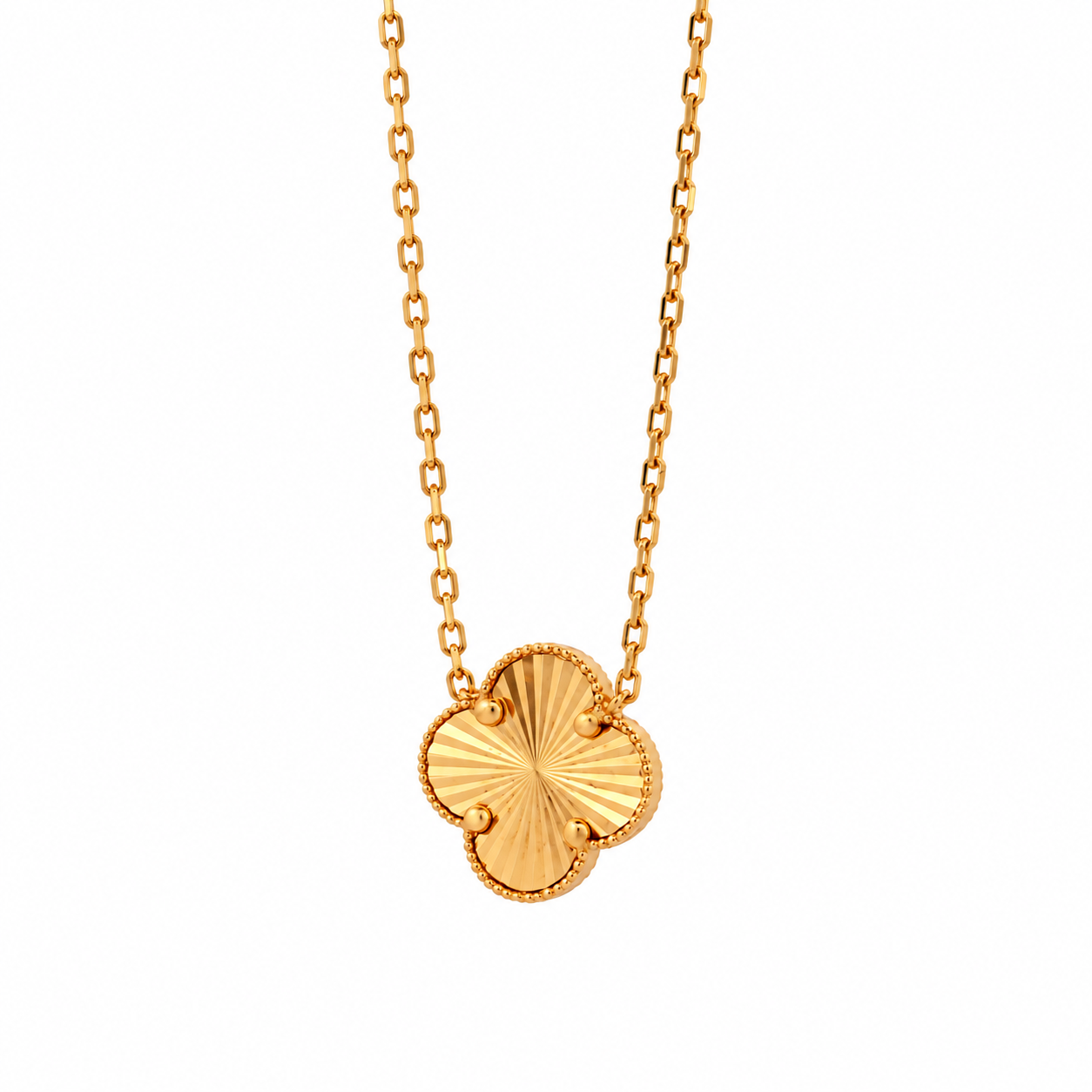 The Lucent Clover Necklace