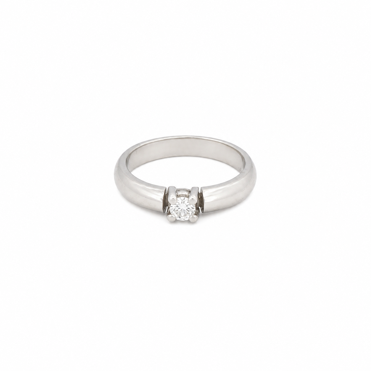 The Argent Poise Pinky Ring