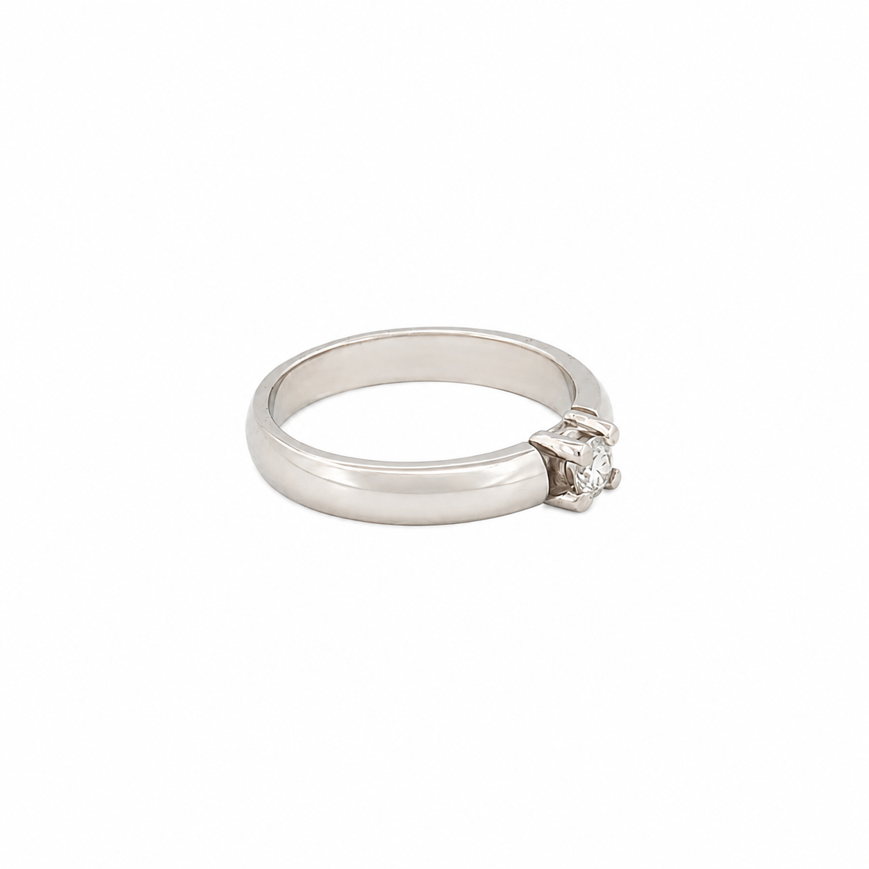 The Argent Poise Pinky Ring