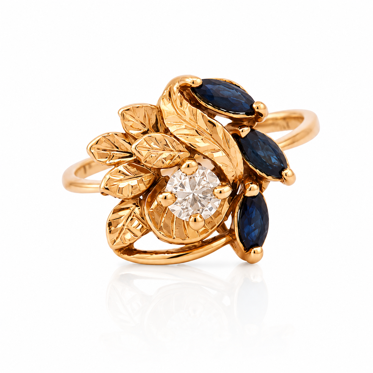 The Nocturne Bloom Ring