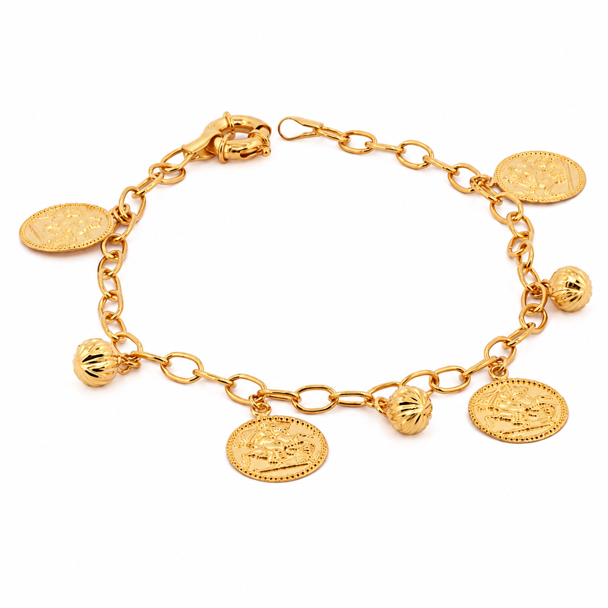 The Coin & Bead Bracelet