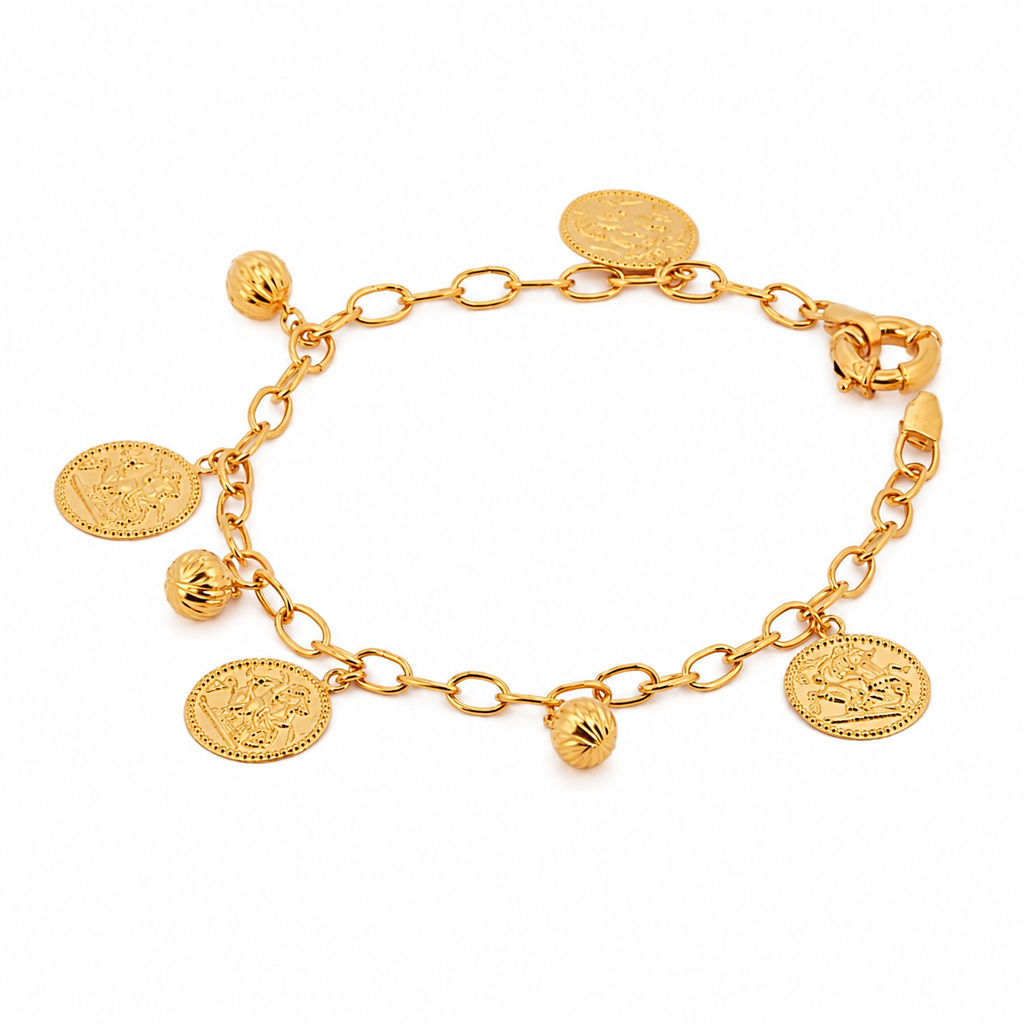 The Coin & Bead Bracelet